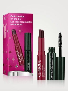 CLINIQUE Cult Classics on the Go: High Impact Mascara + Black Honey Mini Set